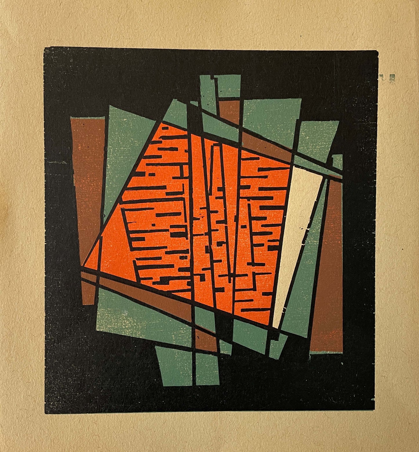 Holzschnitt, ohne Titel