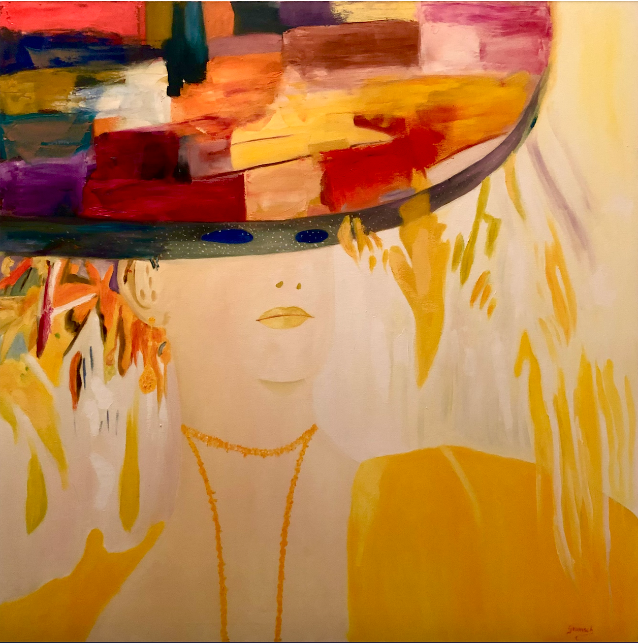 Frauenkopf modern – Gabriela Hain