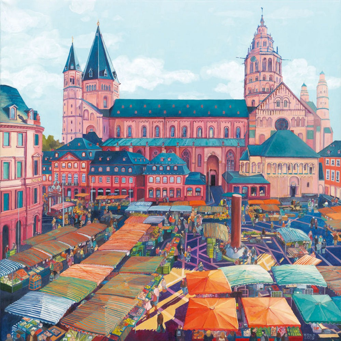 Wochenmarkt, Mainz 2011