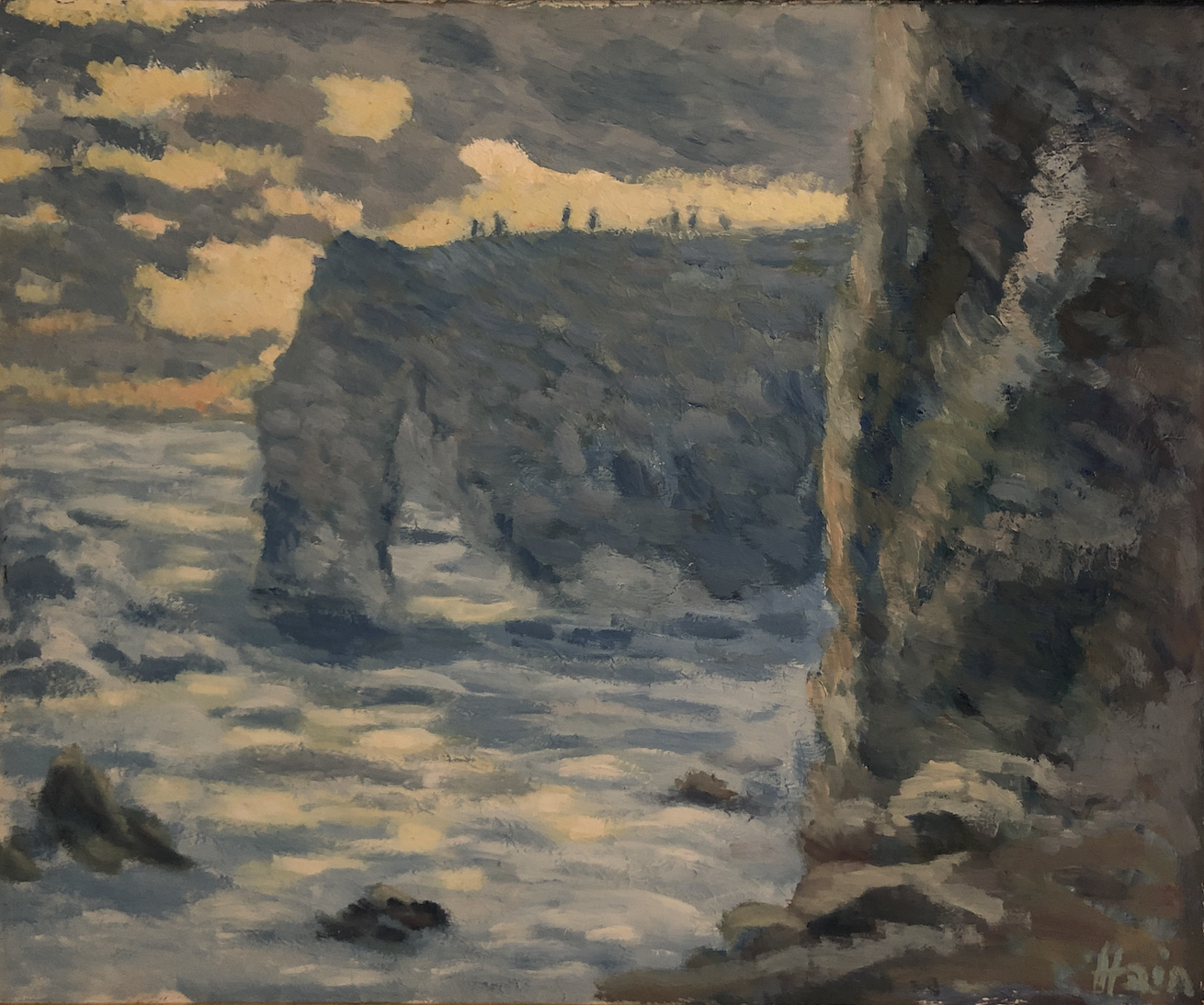 Kreidefelsen von Étretat / Normandie