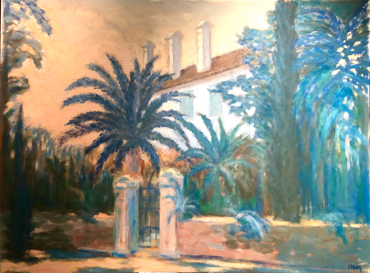 Wohnsitz des Künstlers En Provence