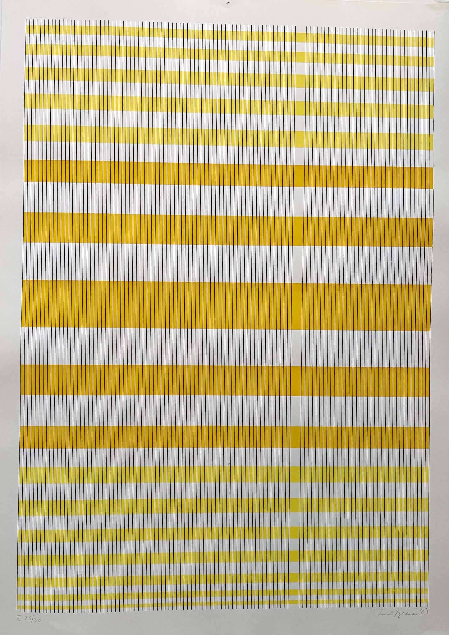 Serigrafie "Horizontal"